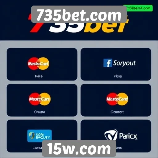 Comparação das opções de pagamento disponíveis no site